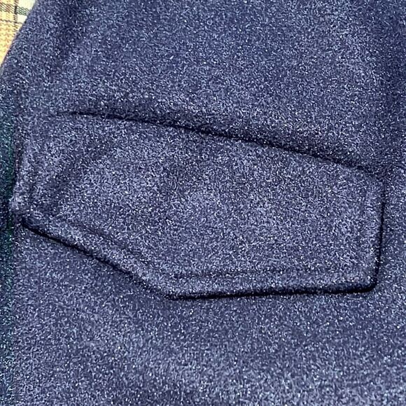 Anap japan Navy Blue Schoolgirl Chic Sleeveless V-Neck Wool Jumper Dress - Picture 5 of 7